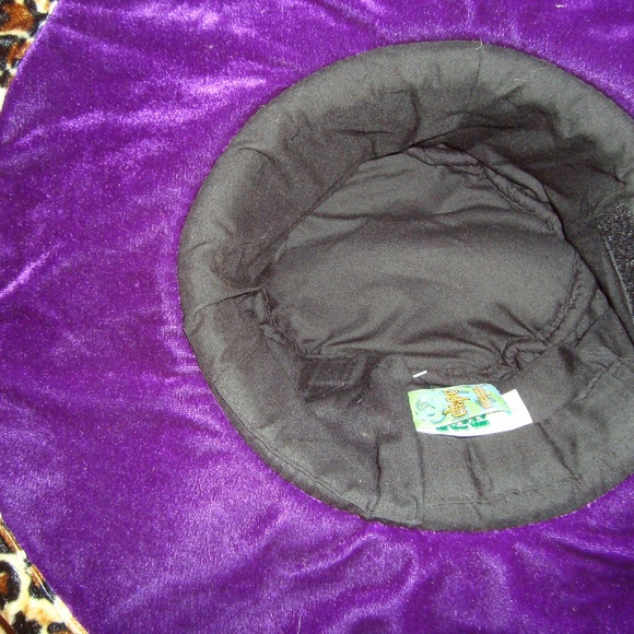 Elope Costume Pimp Hat - Purple & Leopard - Picture 6 of 8